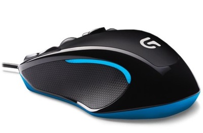 Mysz Logitech 910-004345 (optyczna; 2500 DPI; kolor czarny)