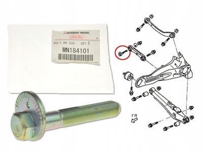 MITSUBISHI ASX 10- PERNO MIMOSRODOWA PALANCA PARTE TRASERA  