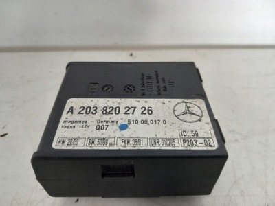 Модуль сигналізація mercedes w203 a2038202726 фото №1