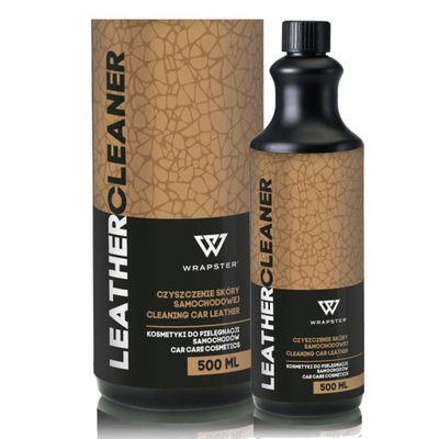 WRAPSTER LEATHER CLEANER do czyszczenia skóry 0,5L