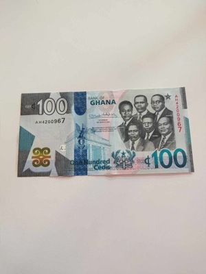 Ghana - 100 Cedis - 2022 - UNC