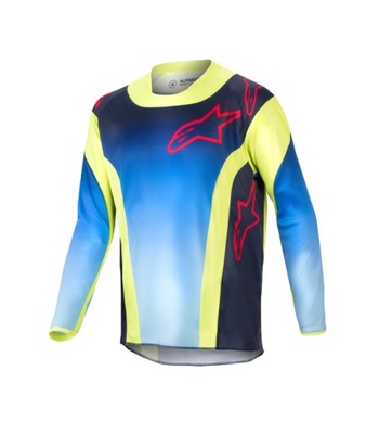 Bluza Alpinestars Junior Racer Hoen yellow/blue xl