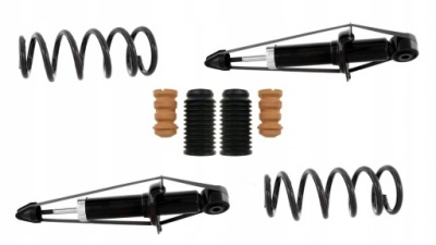 Амортизатори пружини задня honda cr-v iii re 06- kpl фото №1