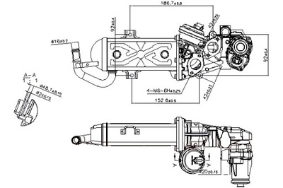 NISSENS КЛАПАН EGR МОДУЛЬ Z РАДИАТОР ABARTH 124 SPIDER AUDI A3 Q3 TT фото