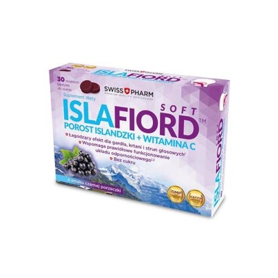 Islafiord Soft o smaku czarnej porzeczki