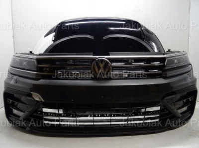 Vw tiguan 5nn allspace капот бампер лампа перед фото №1