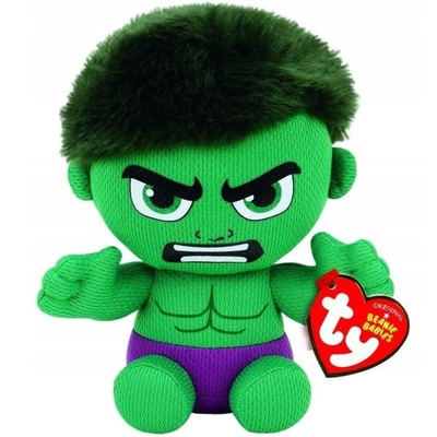 Pluszak Ty Beanie Babies Marvel Hulk 15 cm