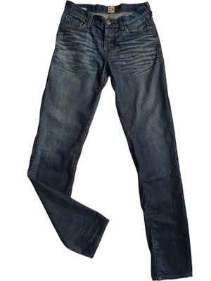 HUGO BOSS ORANGE SPODNIE JEANSOWE 30/34