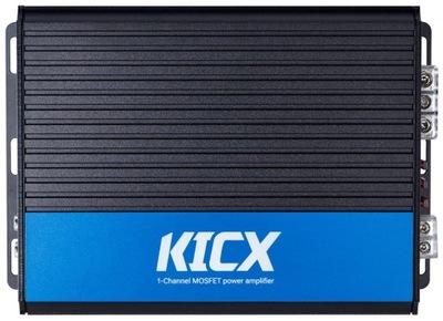 KICX AP 1000D VER.2 AMPLIFIER 1 CHANNEL MONOBLOK 450/720/1000W RMS REMOTE CONTROL  