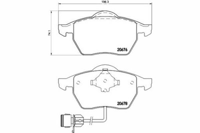 ZAPATAS DE FRENADO AUDI PARTE DELANTERA 100 A6 90-97 TEXTAR  