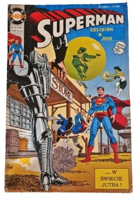 KOMIKS SUPERMAN OBSIDIAN & JADE NR 9/1992