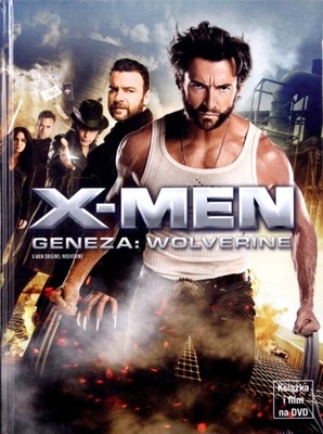 X-men Geneza Wolverine DVD BOOKLET FOLIA