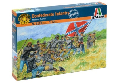 Italeri 6178 Confederate Infantry Civil War 1:72