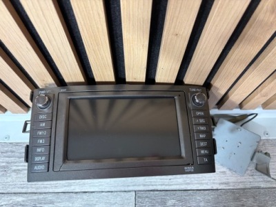 Радіо навігація 86120-12a20 toyota auris радіопрогравач 8612012a20 фото №1