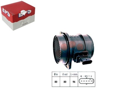 РАСХОДОМЕР MASOWY ВОЗДУХА [EPS]