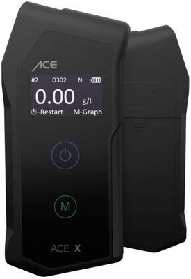 ALCOHOLÍMETRO ACE X 107069 NEGRO  