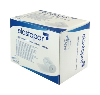 ELASTOPOR taśma opatrunkowa 10 x 10cm 1szt