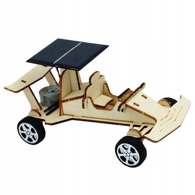 Drewniany Solarny Samochód