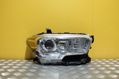 Toyota tacoma 2016- фара лампа обычная линзованная bez led светлая r usa фото №1