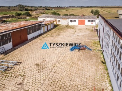 Magazyny i hale, Miłoradz, 838 m²