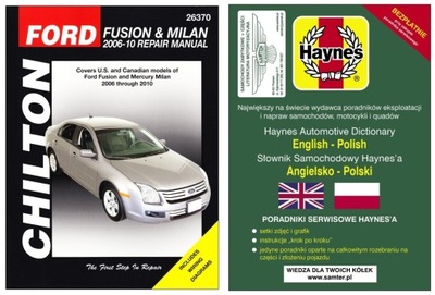 FORD FUSION USA MERCURY MILAN (2006-2010) MANUAL REPAIR +GRATIS 24H  