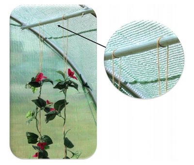 Szklarnia ogrodowa warzywniak tunel foliowy 300 x 200 x 200 cm
