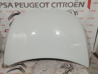 Капот двигателя крышка renault clio iv 2012- оригинал белый фото №1