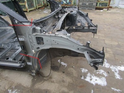 Sportage v 24r лонжерон права чверть перед передня правий 1k gt line фото №1