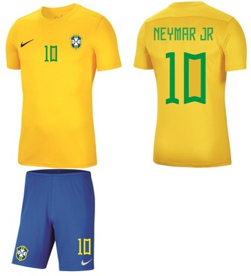 Komplet Junior Nike Brazylia Neymar JR 10 L 147-158
