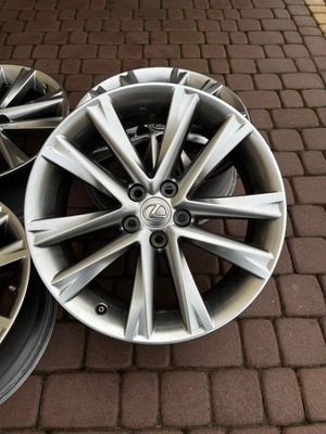 ORIGINAL ALLOY WHEELS (TITANIUM) LEXUS 5X114,3 19 INTEGRAL RX350 RX450  