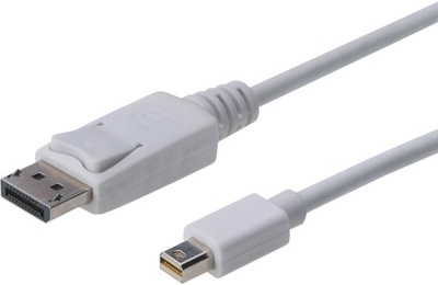 Kabel Digitus AK-340102-010-W DisplayPort 2m