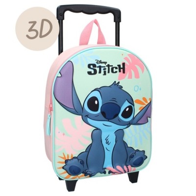 Plecak Lilo & Stitch na kółkach 3D – Sweet But 32 cm x 26 cm x 11 cm