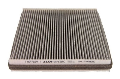 ФІЛЬТР КАБІНИ TOYOTA VERSO/YARIS 1.0-2.2 ALCO FILTER MS-6368C