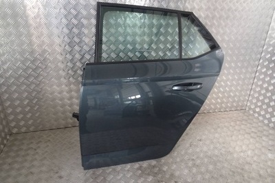 Skoda fabia iii - двері задні ліва lf7y фото №1