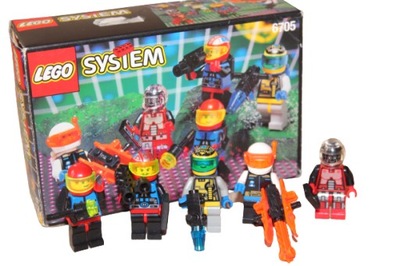 LEGO SPACE CLASSIC 6705-1 pudełko ZESTAW