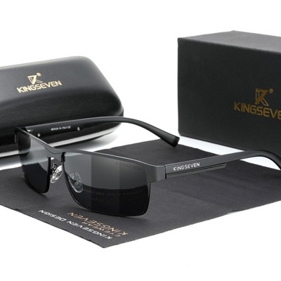 Okulary przeciwsłoneczne Produkt męski King Seven pilotki (aviatory)