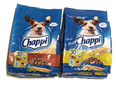 Chappi Mix Smaków z Drobiem i Wołowiną 2x2,7kg