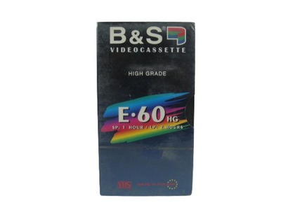 KASETA VHS B&S E-60