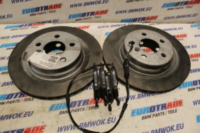 Bmw f39 тормозные диски тормозные задний  с колодки 6799369 фото №1