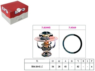TERMOSTATAS EPS 1880444 580444 