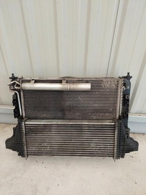 W164 3.0d радиатор вентилятор комплект фото №1