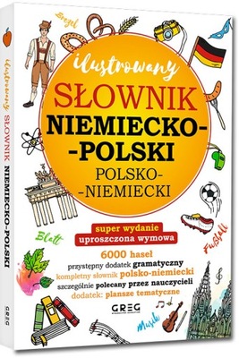 ILUSTROWANY SŁOWNIK NIEMIECKO-POLSKI, POL-NIEM TW