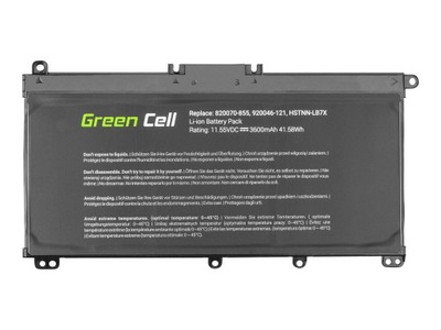 GREENCELL HP145 Green Cell Bateria do HP Pavilion 14 15 15T 15Z 17 17Z