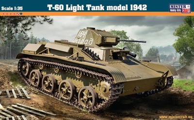 Mistercraft E-02 T-60 Light Tank 1:35
