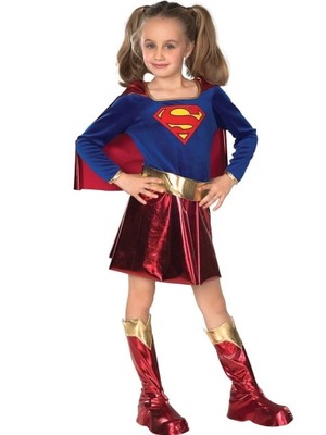 Strój Supermenka Kostium Supergirl 98 110