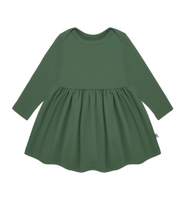TuSzyte | Rozkloszowana, zielona sukienka PL R.98