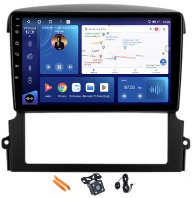 RADIO ANDROID NAVEGACIÓN XQ8120S QLED CARPLAY LTE GPS KIA SORENTO 1 I 02-11  