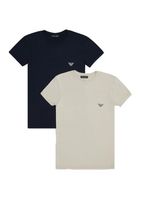 Koszulka Męska T-SHIRT 2PAK ZESTAW koszulek EMPORIO ARMANI XL