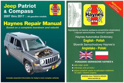 JEEP PATRIOT COMPASS (2007-2017) MANUAL REPARACIÓN HAYNES +GRATIS 24H  