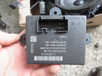 Модуль блок керування двері volvo v40 31343872 r фото №1